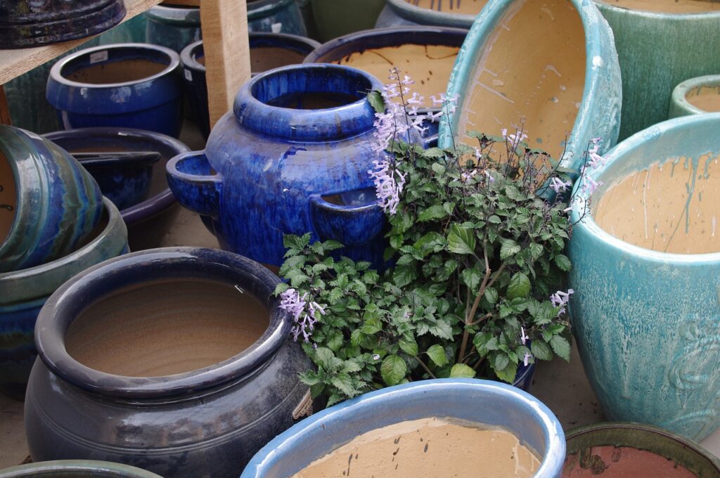 garden center, plant pots, ceramic pots, blue pots, garden center, garden center, garden center, garden center, garden center, ceramic pots, ceramic pots